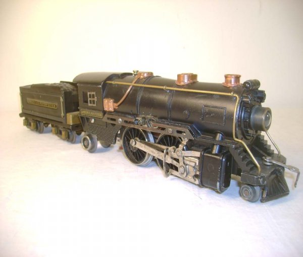 ABT: American Flyer 2-4-2 Steam Engine & 3 Passenge - 2