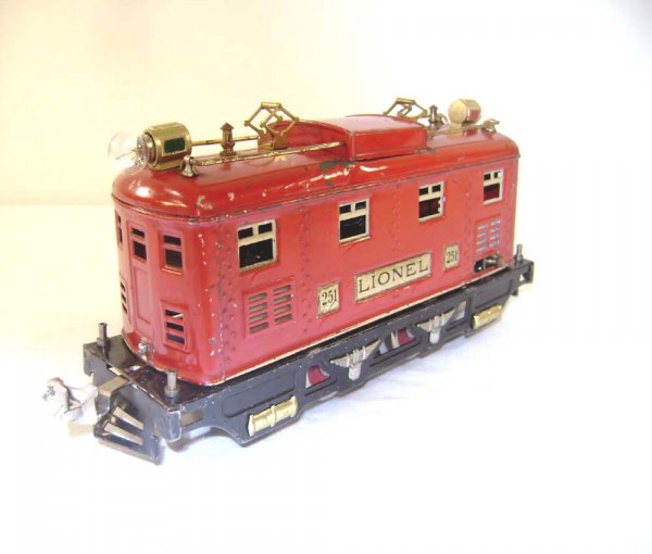 ABT: Lionel #251 Red Electric/Cream Stripe
