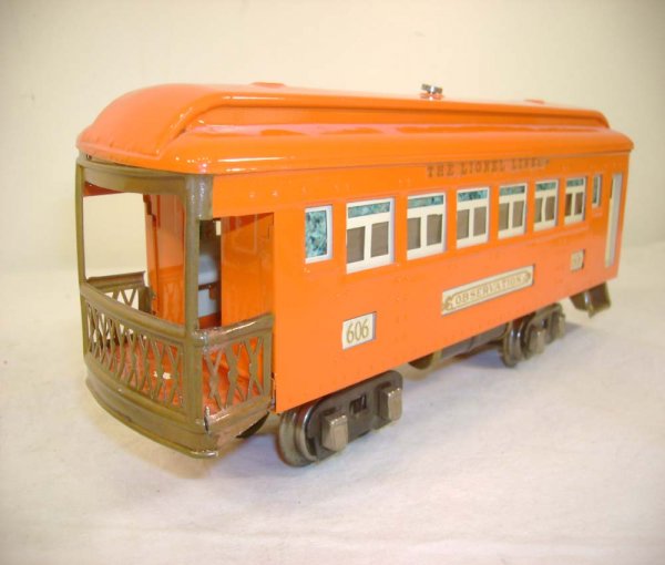 ABT: Lionel #251 Orange Electric w/#605/605/606 Ora - 6