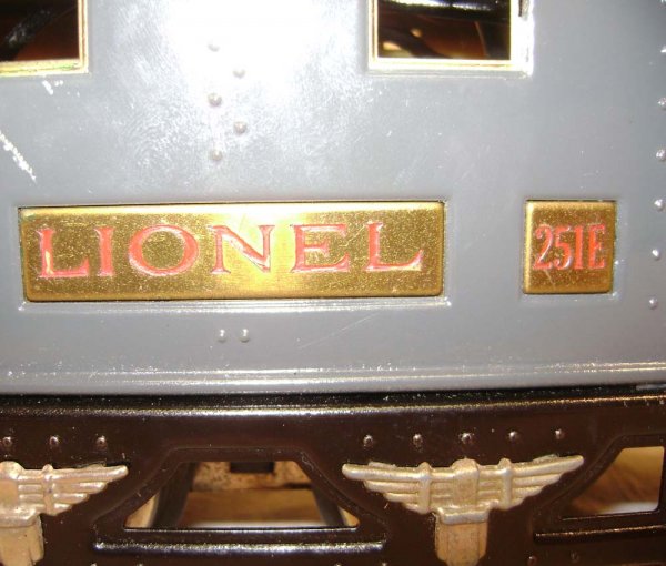 ABT: Lionel #251E Gray Electric (R) - 8