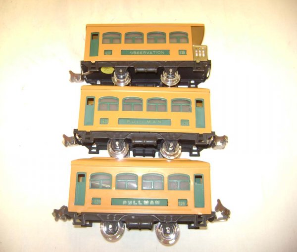 ABT: Lionel #248 Orange Electric w/#629/629/630 Pas - 7