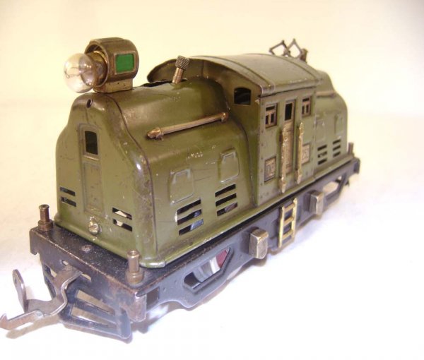 ABT: Lionel #252 Olive Green Electric Engine - 5