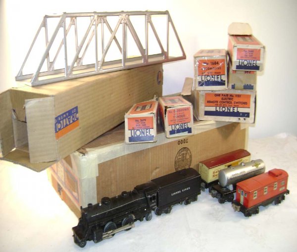 ABT: Rare Lionel 027 Gauge Prewar Set #7000 for Sea