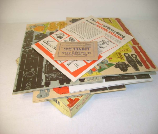 ABT: Mint Lionel #50 World War II Paper Train/Brick