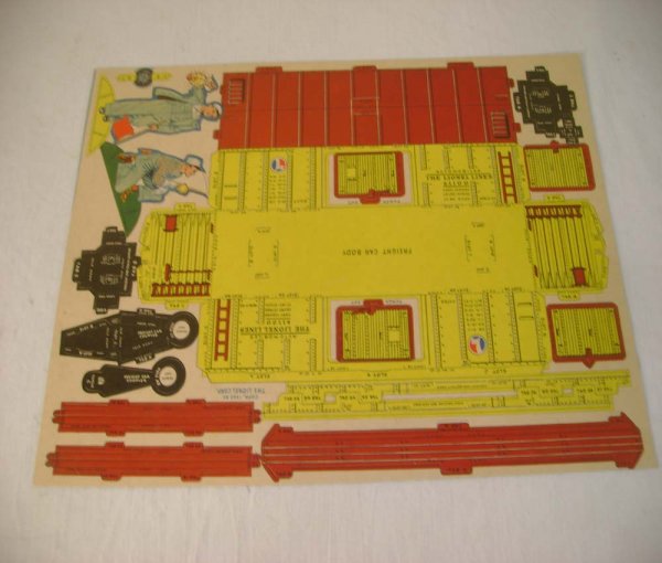 ABT: Mint Lionel #50 World War II Paper Train/Brick - 3