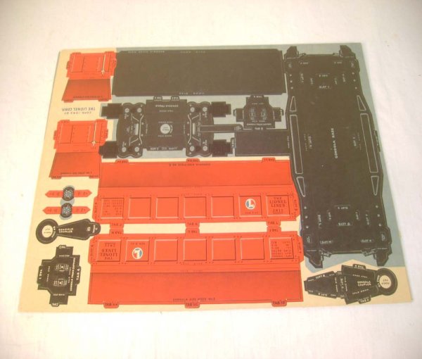 ABT: Mint Lionel #50 World War II Paper Train/Brick - 4