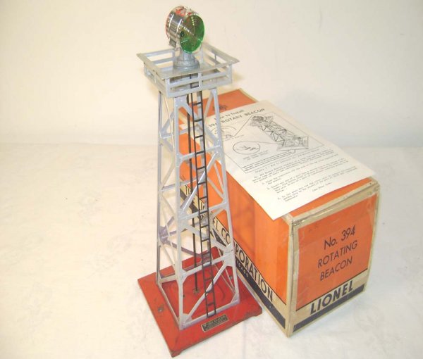 ABT: Scarce Lionel #394 Red & Silver Operating Bea