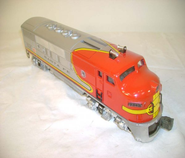 ABT: Restored Lionel Santa Fe #2343P F-3 Power Uni