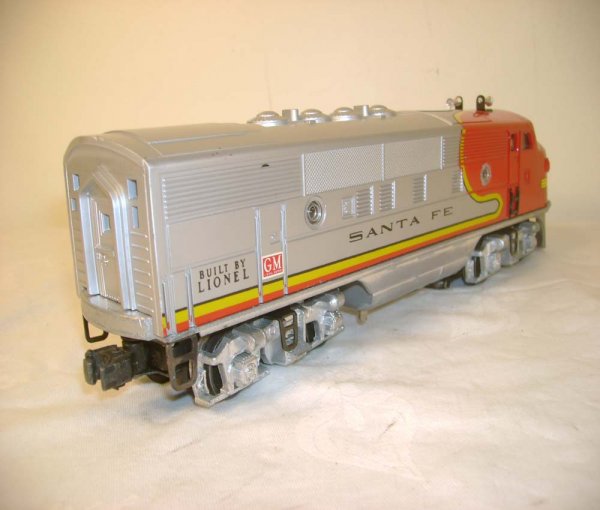 ABT: Restored Lionel Santa Fe #2343P F-3 Power Uni - 4