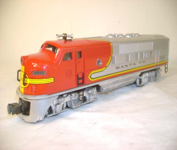 ABT: Restored Lionel Santa Fe #2343P F-3 Power Uni - 5