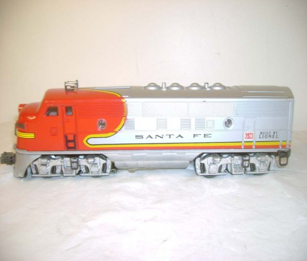 ABT: Restored Lionel Santa Fe #2343P F-3 Power Uni - 6