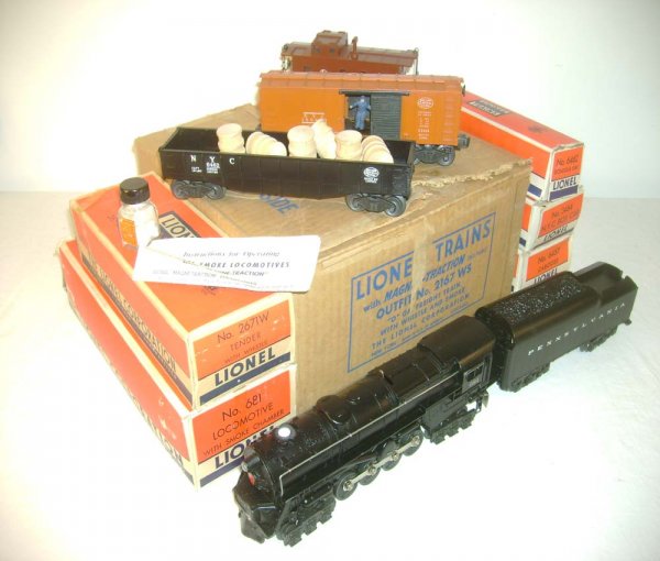 ABT: Lionel #2167WS 1951 681 Turbine Freight Set/