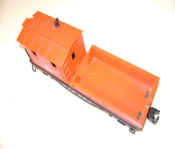 ABT: Lionel #6130 Red Santa Fe Work Caboose/Pix OB - 10