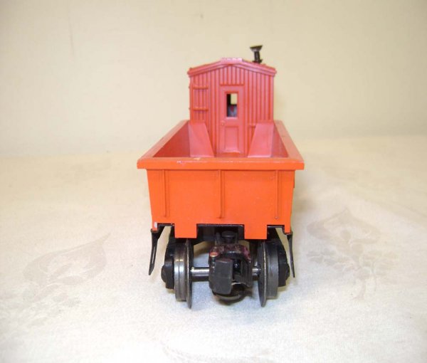 ABT: Lionel #6130 Red Santa Fe Work Caboose/Pix OB - 5