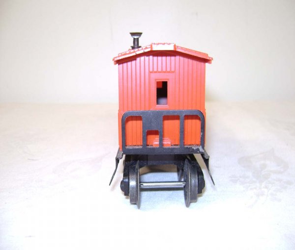 ABT: Lionel #6130 Red Santa Fe Work Caboose/Pix OB - 9