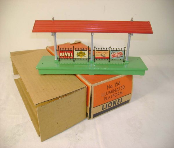 ABT: Great Lionel #156 Illuminated Platform/ Late
