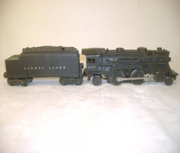 ABT: Lionel #6110 Scout Steam Engine & #2466T Tend - 3