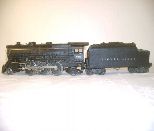 ABT: Lionel #675 Steam Engine/#6466W Tender - 5