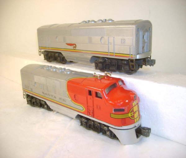 ABT: Lionel #2243 Santa Fe F-3 AB Diesels - 2
