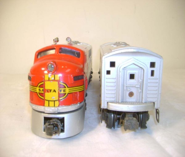 ABT: Lionel #2243 Santa Fe F-3 AB Diesels - 7