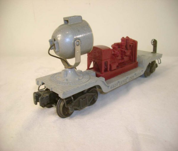 ABT: Lionel #6520 Maroon Generator Searchlight Car - 4