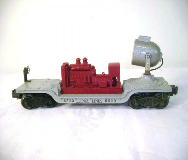 ABT: Lionel #6520 Maroon Generator Searchlight Car - 6
