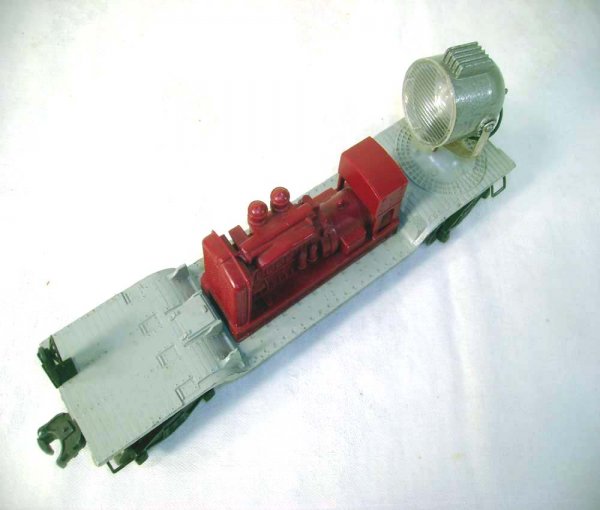 ABT: Lionel #6520 Maroon Generator Searchlight Car - 8