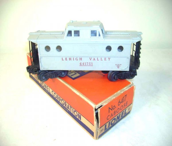 ABT: Lionel #6417-50 Gray Lehigh Valley N5C Caboos