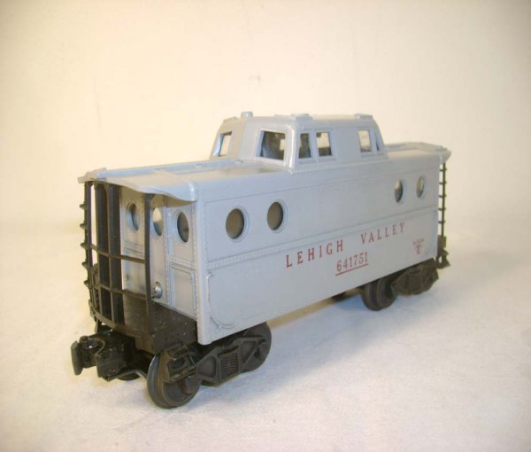 ABT: Lionel #6417-50 Gray Lehigh Valley N5C Caboos - 2