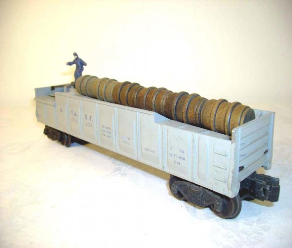 ABT: Lionel #3562-25 Gray-Painted Barrel Car/OB - 2