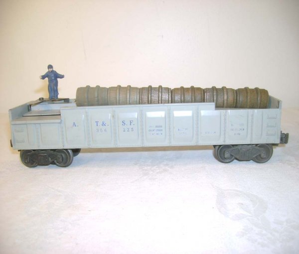 ABT: Lionel #3562-25 Gray-Painted Barrel Car/OB - 3