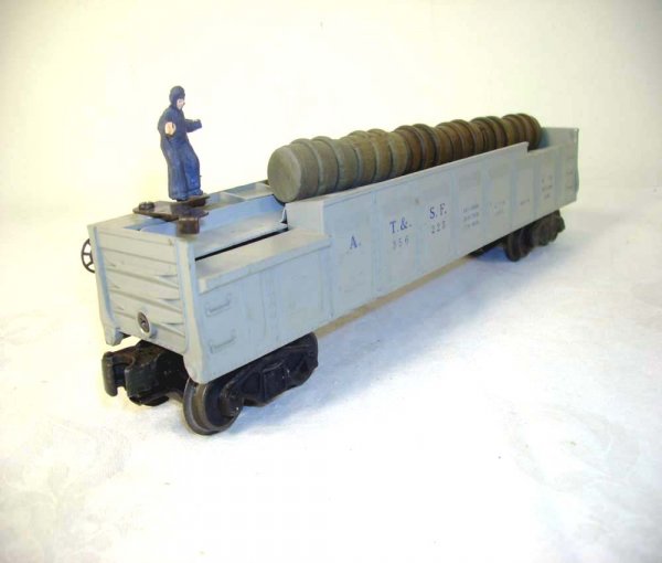ABT: Lionel #3562-25 Gray-Painted Barrel Car/OB - 4