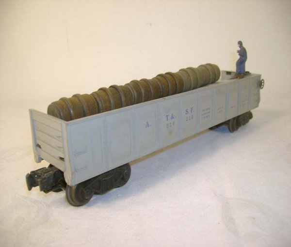 ABT: Lionel #3562-25 Gray-Painted Barrel Car/OB - 5