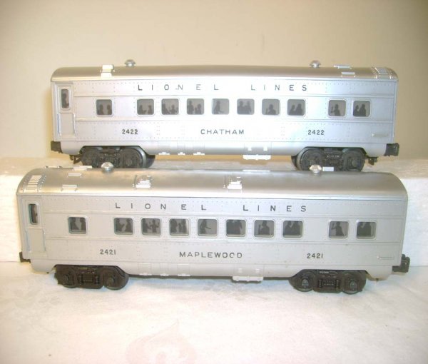 ABT: Lionel #2421/2422/2423/2429 Silver/Silver Pas - 2