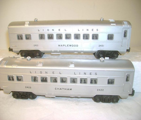 ABT: Lionel #2421/2422/2423/2429 Silver/Silver Pas - 3