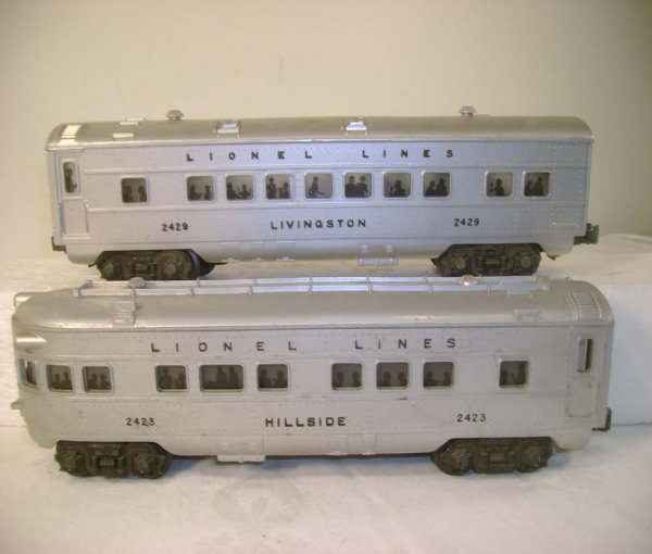 ABT: Lionel #2421/2422/2423/2429 Silver/Silver Pas - 4