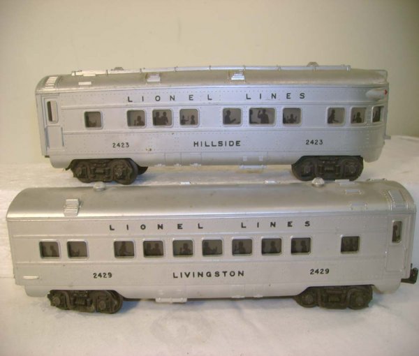 ABT: Lionel #2421/2422/2423/2429 Silver/Silver Pas - 5