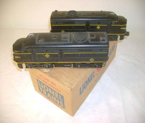 ABT: Lionel #2032 Erie Alco AA Diesels/OB+