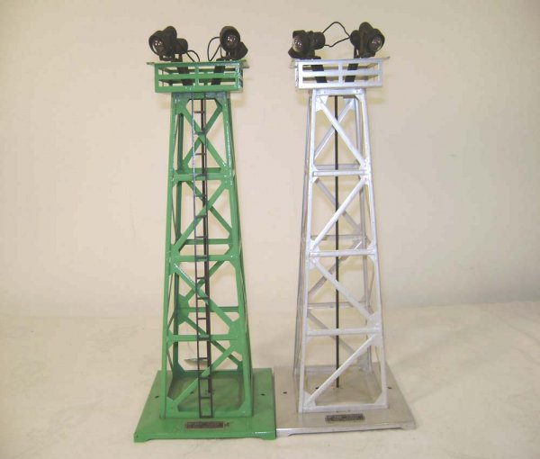 ABT: Lionel #395 Floodlight Towers: Green & Alumin - 2