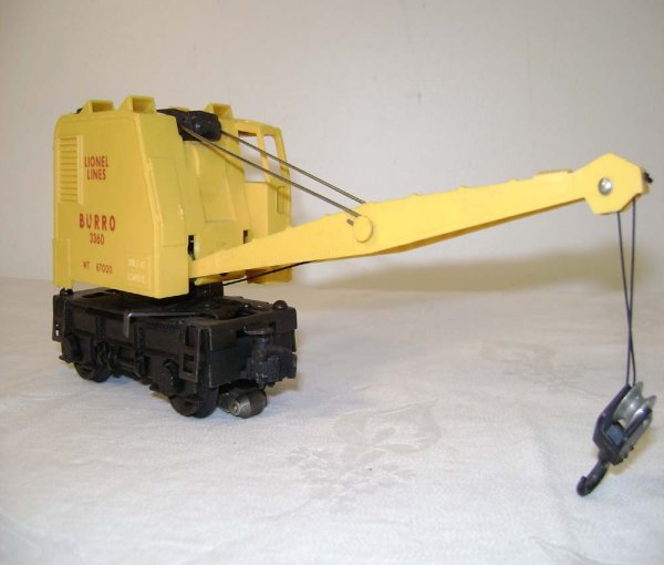 ABT: Lionel #3360 Operating Motorized Burro Crane/ - 2