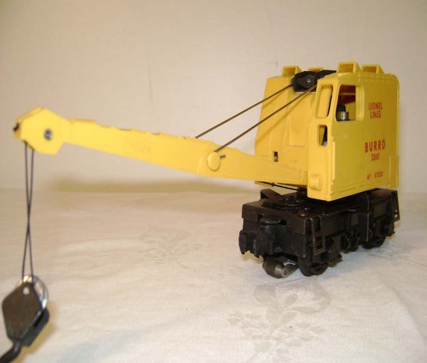 ABT: Lionel #3360 Operating Motorized Burro Crane/ - 5