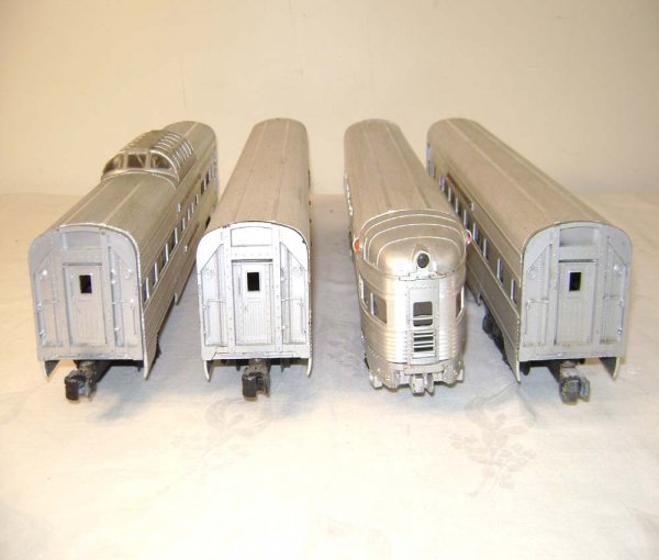 ABT: Lionel #2531/32/33/34 Silver Dawn Passenger C - 6