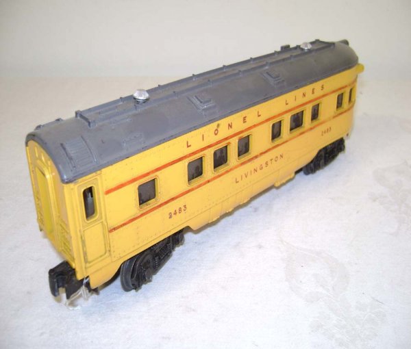 ABT: Nice Lionel #2483 Yellow/Gray UP Anniversary 