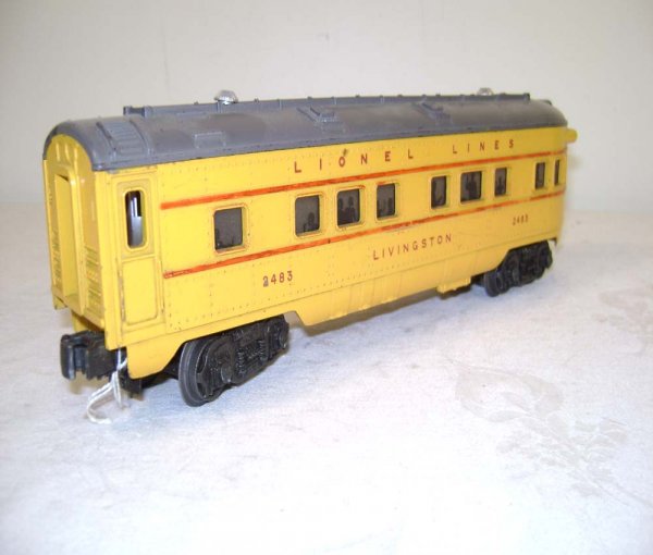 ABT: Nice Lionel #2483 Yellow/Gray UP Anniversary  - 2