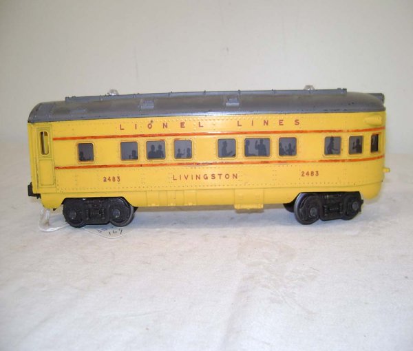 ABT: Nice Lionel #2483 Yellow/Gray UP Anniversary  - 3