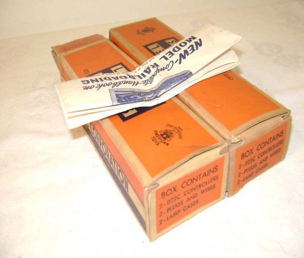 ABT: Two Sets - Lionel #022 Pair of O Gauge Switch - 10