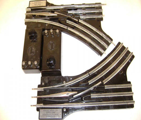 ABT: Two Sets - Lionel #022 Pair of O Gauge Switch - 2