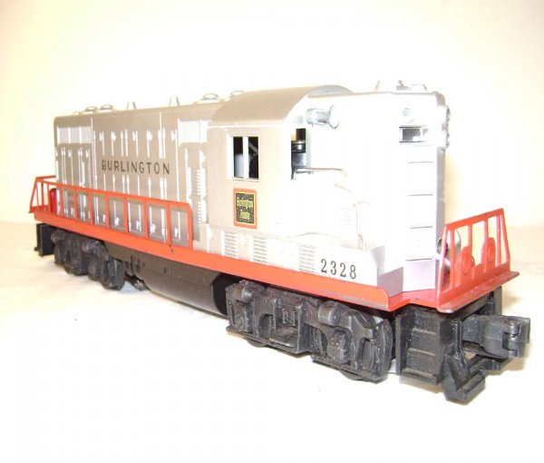 ABT: Great Lionel #2328 Burlington Silver GP-7 Die - 2