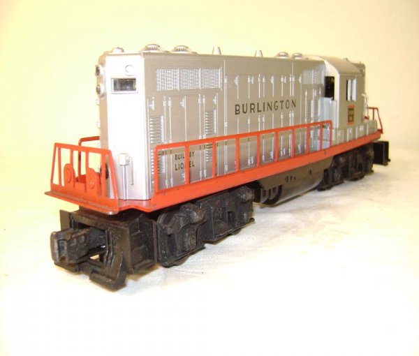 ABT: Great Lionel #2328 Burlington Silver GP-7 Die - 4