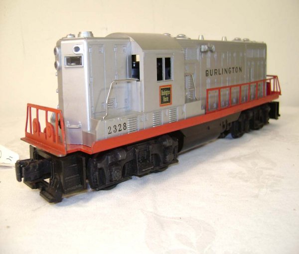 ABT: Great Lionel #2328 Burlington Silver GP-7 Die - 6